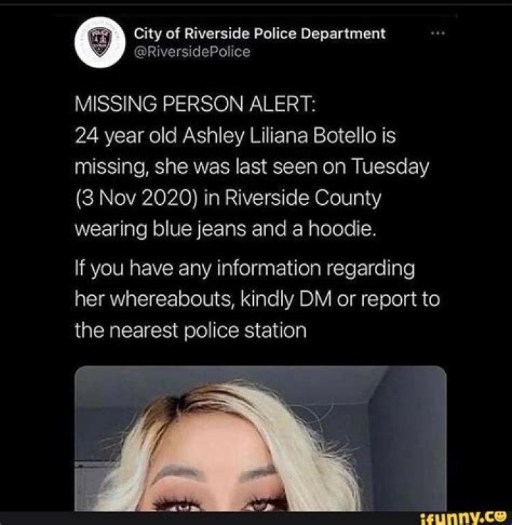 Ashley Liliana Botello | Missing And Bio