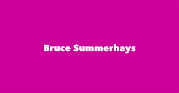 Bruce Summerhays