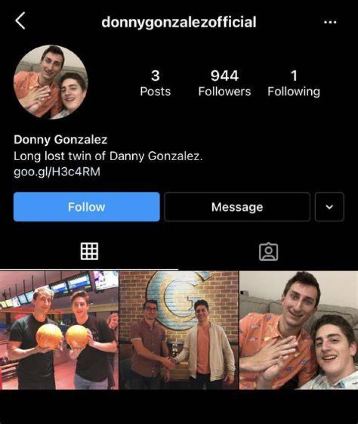 Danny Gonzalez Brother Donny Gonzalez