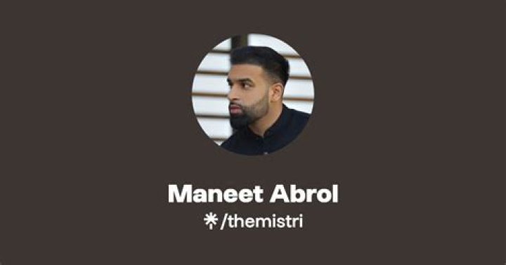 Maneet Abrol
