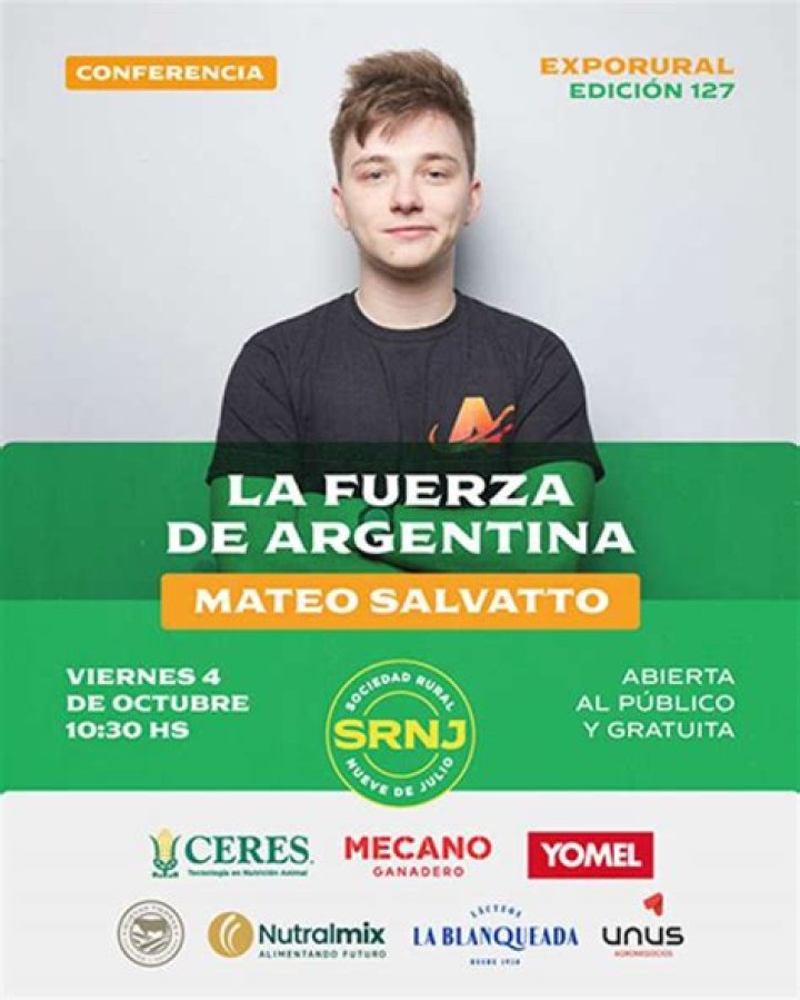 Mateo Salvatto Wikipedia And Edad | Familia And Novia